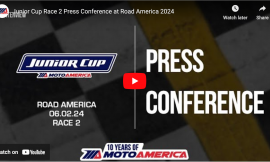 Video: Junior Cup Race Two Press Conference From Road America